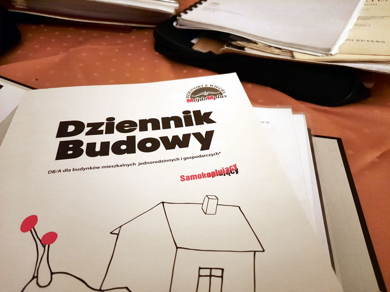 dziennik budowy