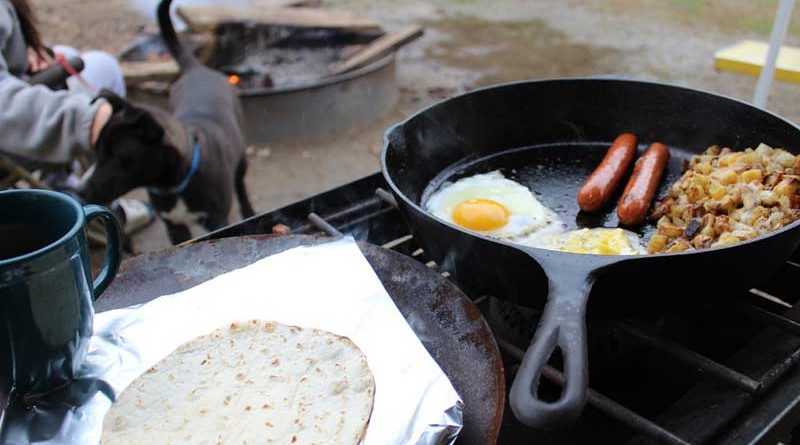 żeliwna patelnia grillowa